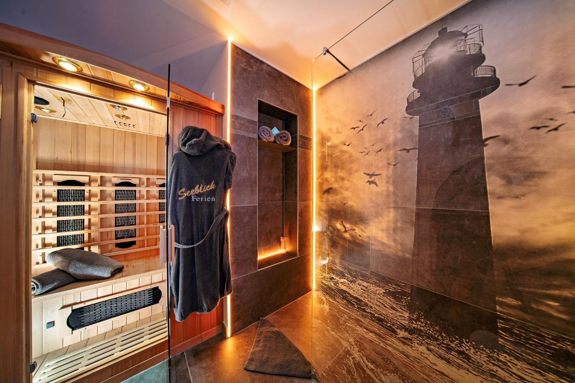 Fewo Raeuberhoehle By Seeblick Ferien Oro, Kamin, Sauna オルペニッツ エクステリア 写真